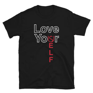 Love YourSelf Unisex T-Shirt / Full Logo on Back (SELECT Your Color)