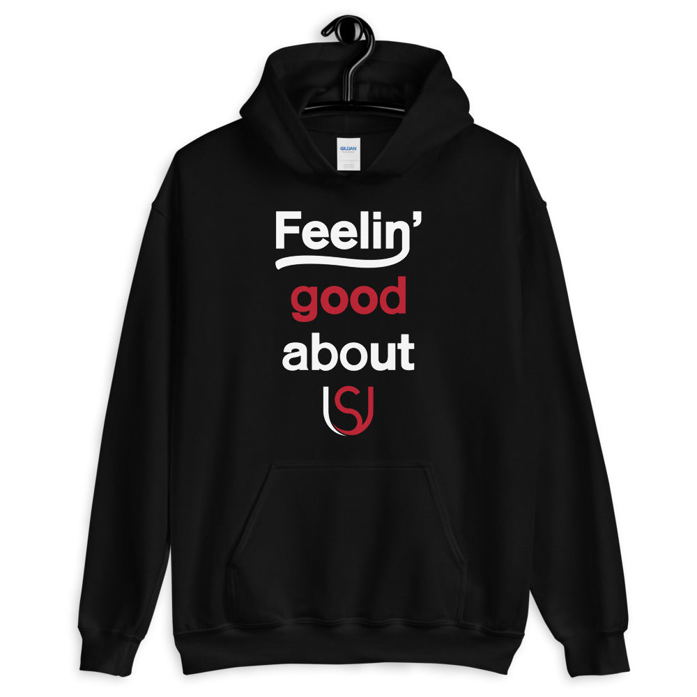 Feelin' good about Us Unisex Hoodie (SELECT Your Color)